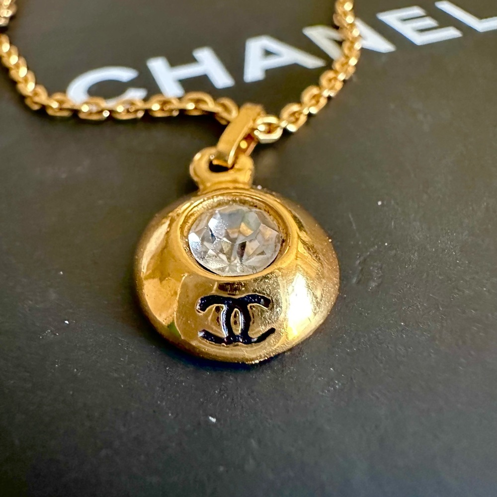 CHANEL Necklace Rhinestones with COA - Picture 3 of 8